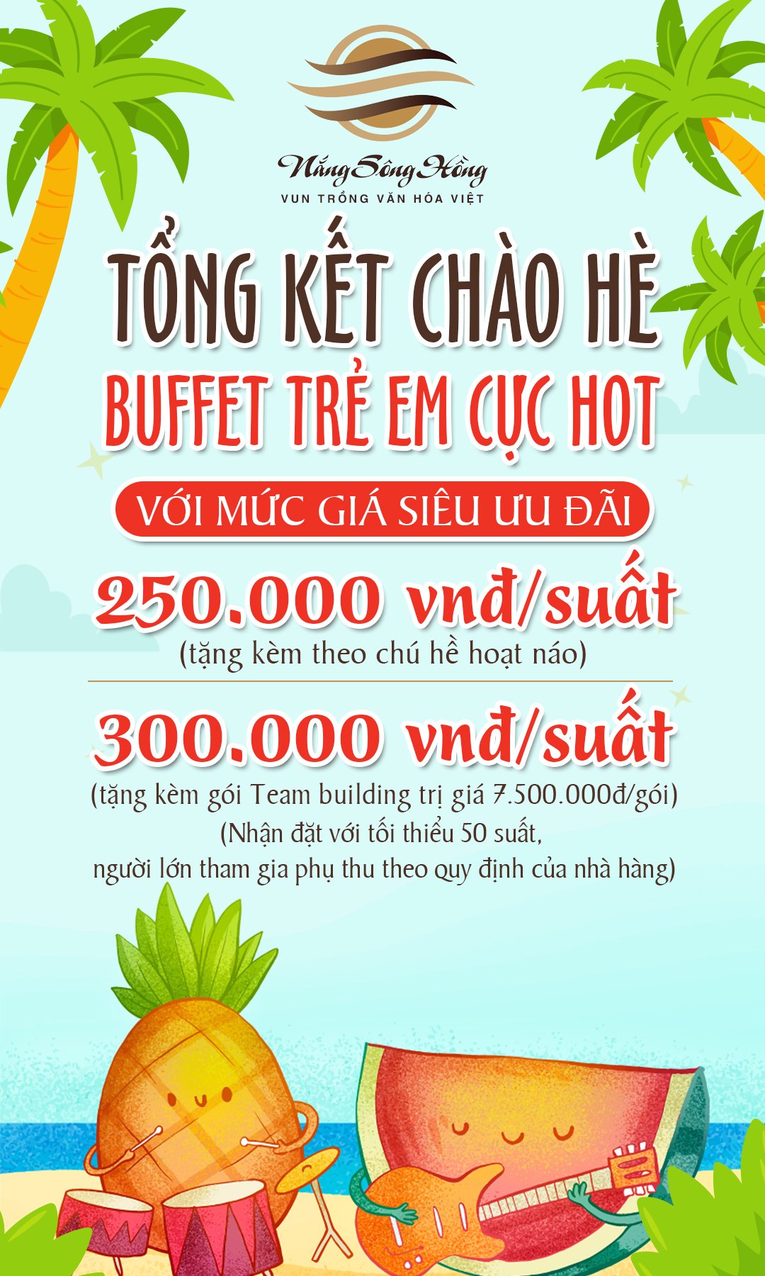 𝐓𝐎̂̉𝐍𝐆 𝐊𝐄̂́𝐓 𝐂𝐇𝐀̀𝐎 𝐇𝐄̀-𝐍𝐀̆́𝐍𝐆 𝐒𝐎̂𝐍𝐆 𝐇𝐎̂̀𝐍𝐆 𝐂𝐎́ 𝐁𝐔𝐅𝐅𝐄𝐓 𝐓𝐑𝐄̉ 𝐄𝐌 𝐂𝐔̛̣𝐂 𝐇𝐎́𝐓!!!